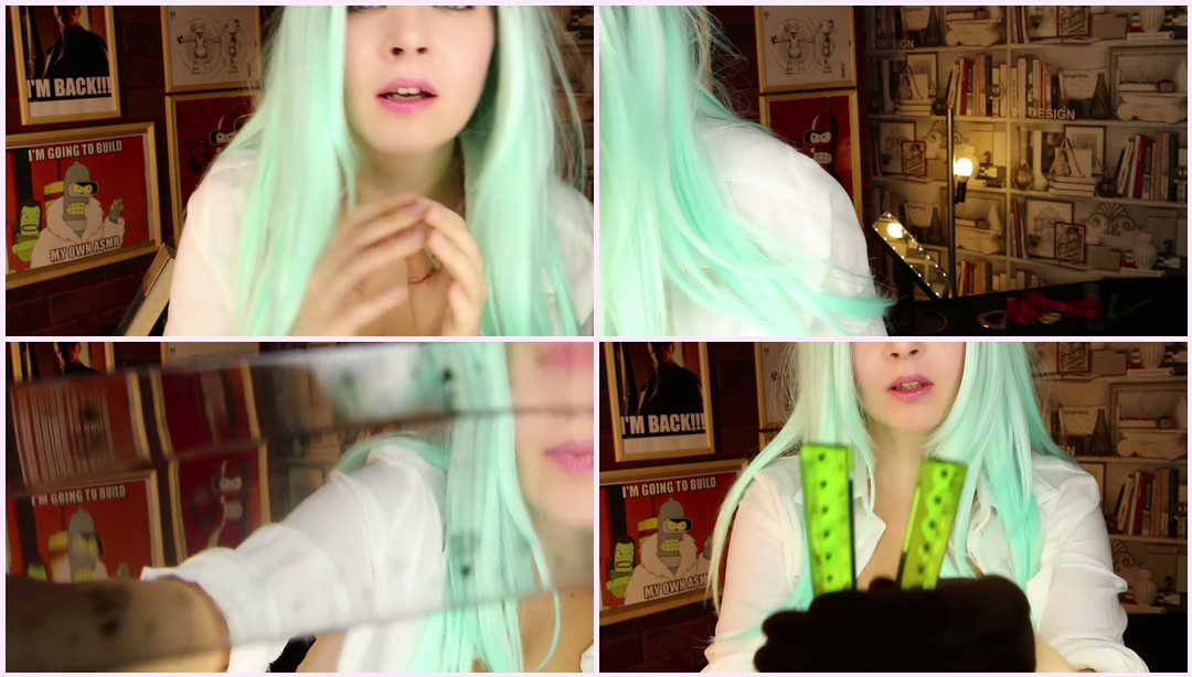 ASMR 找出所有尺寸的机器人测量值 Valeriya ASMR视频