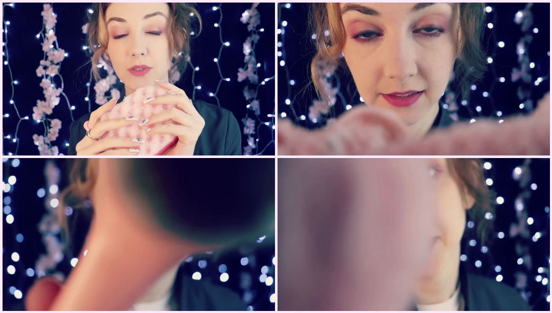 一个非常粉红色和呵护的水疗日 (ASMR) JenJen ASMR视频