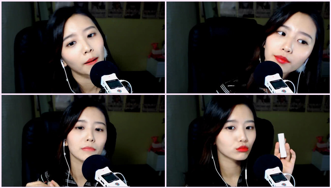 口音涂口红 [韩国 ASMR] (mouth asmr,mouth to mouth) 国外热门 ASMR视频