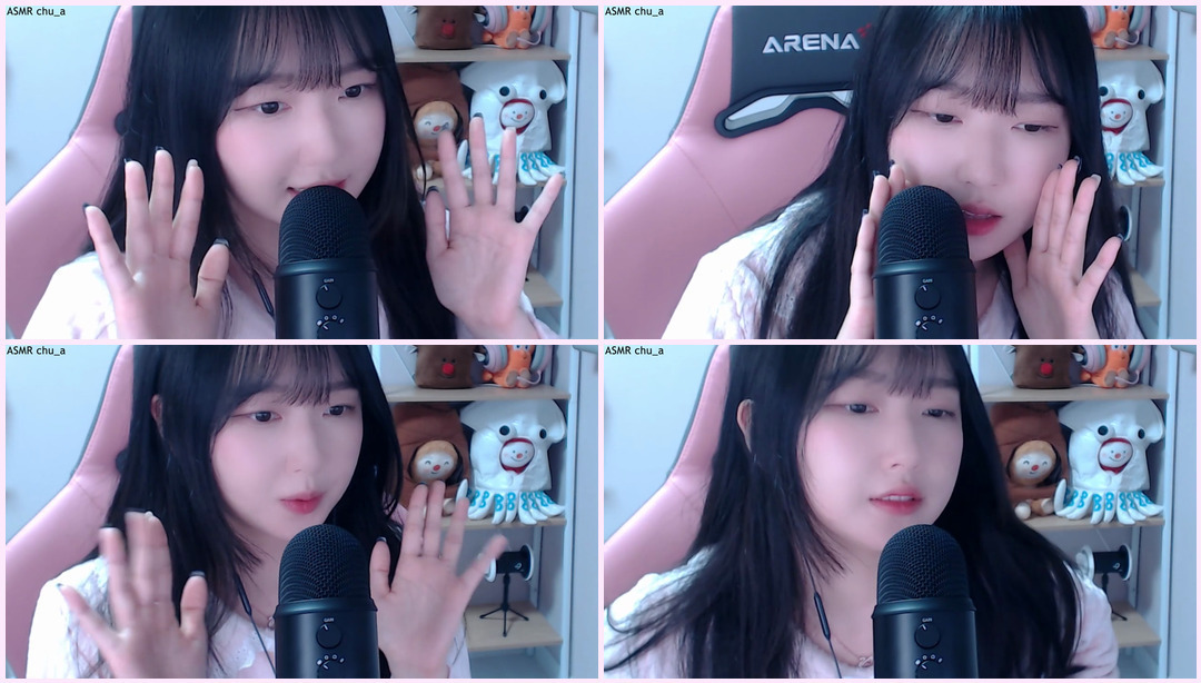 ASMR 4 晚安单词以 4 种不同语言重复 chu_a ASMR视频