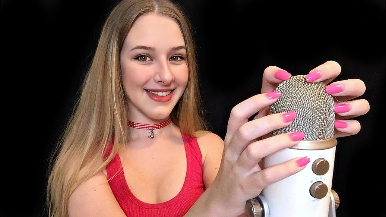 ASMR 强烈的麦克风敲击和刮擦