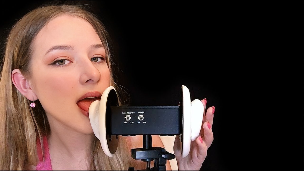 ASMR 吃耳朵、舔耳朵和 Noms