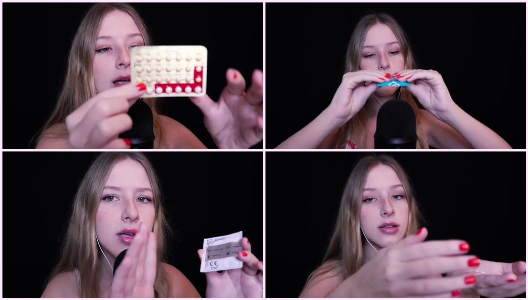 ASMR，但我的避孕措施让你感到刺痛 Diddly ASMR视频