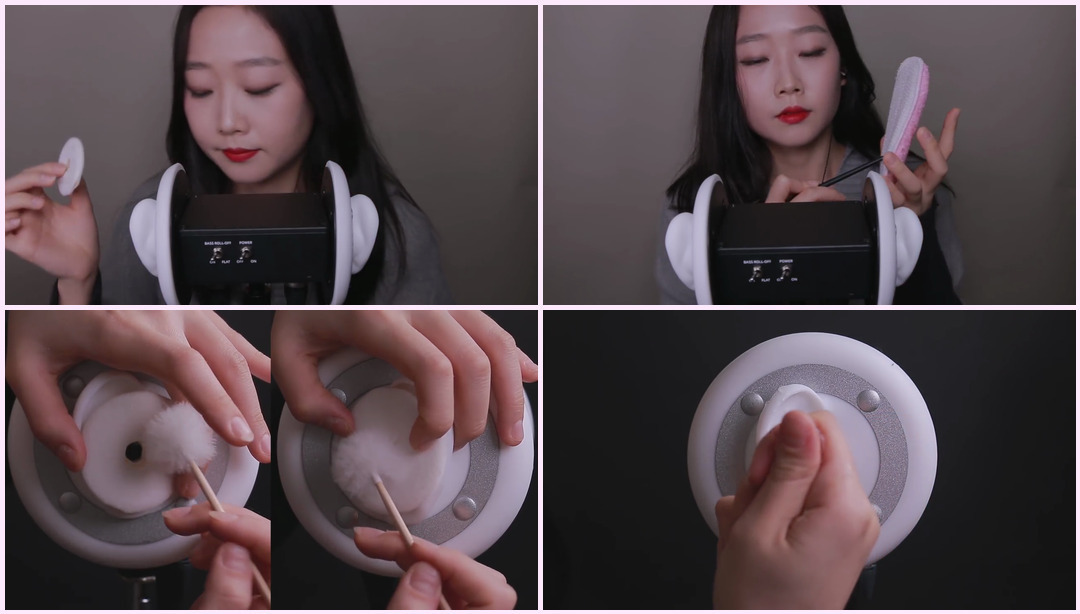 3dio Ear Sponge ASMR (Sponge Slime, Ear Cleaning) SPONGE SOUNDS ASMR (Sponge Slime, Ear Cleaning) Dana ASMR视频