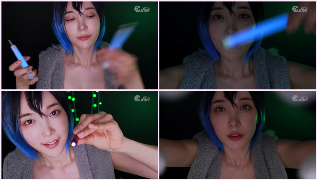 由 ASMR 眼科医生进行的舒适眼科检查（井之助的光触发手部动作，歼灭之刃） Cosplay ASMR视频