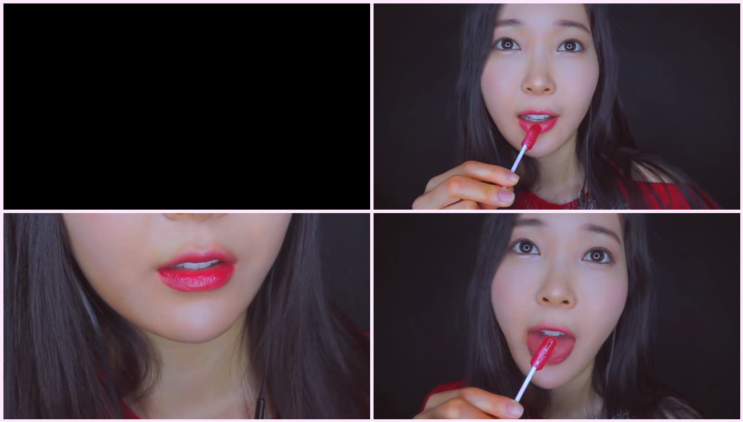 ASMR 棒棒糖舔吃皱 Eunzel ASMR视频