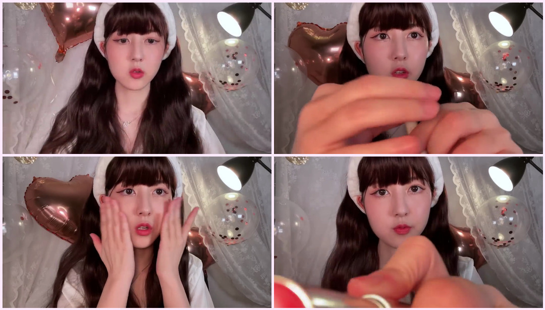 ASMR 睡衣派对妆给你️ 一边化妆一边聊天 RP 蕾丝Asmr ASMR视频