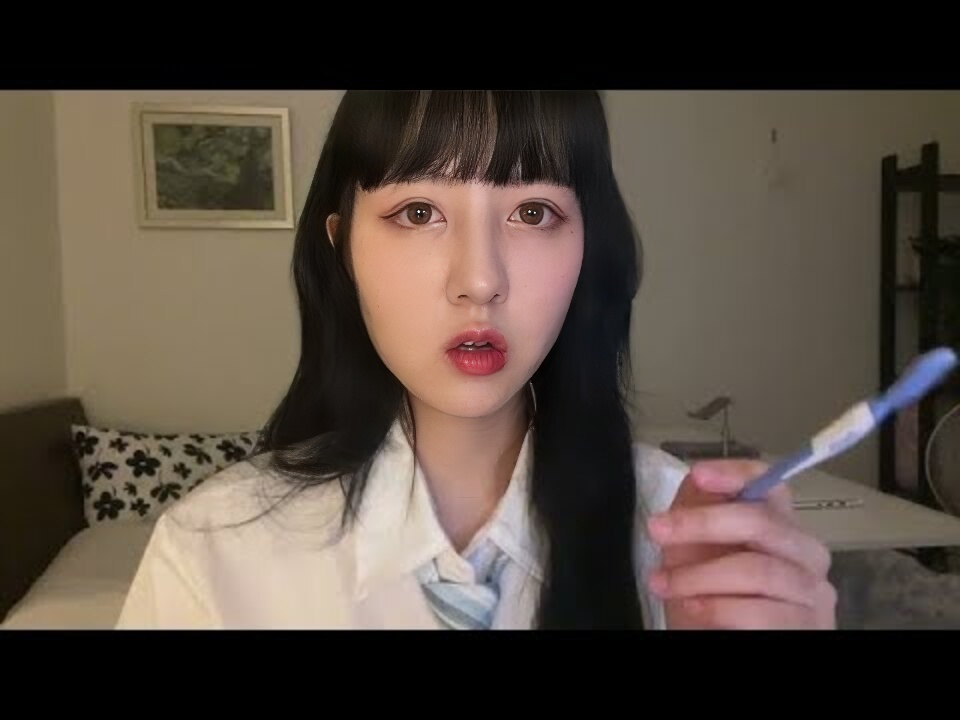 ASMR Toxic 朋友在放学后给你化妆 RP️‍(Realistic Makeup )