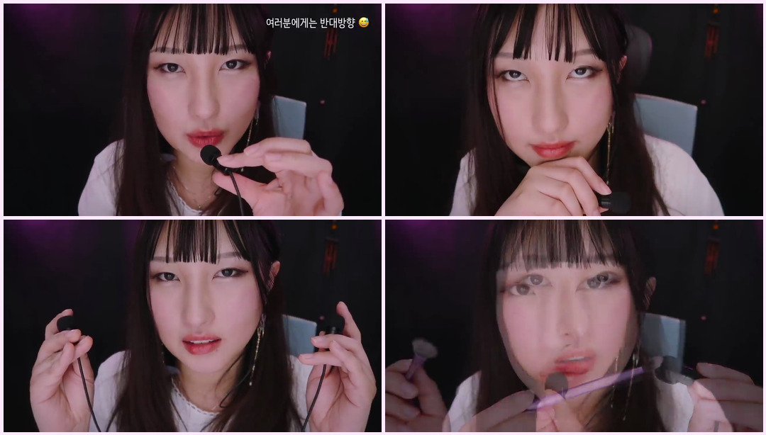 ASMR Pin Mic Test & Chit Chat :) 触发词、刷耳和吹耳  Kaya ASMR视频