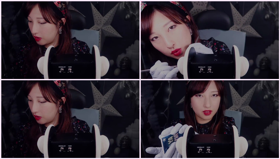 ASMR。 Ear Play & Chillchat (耳语)  Kaya ASMR视频