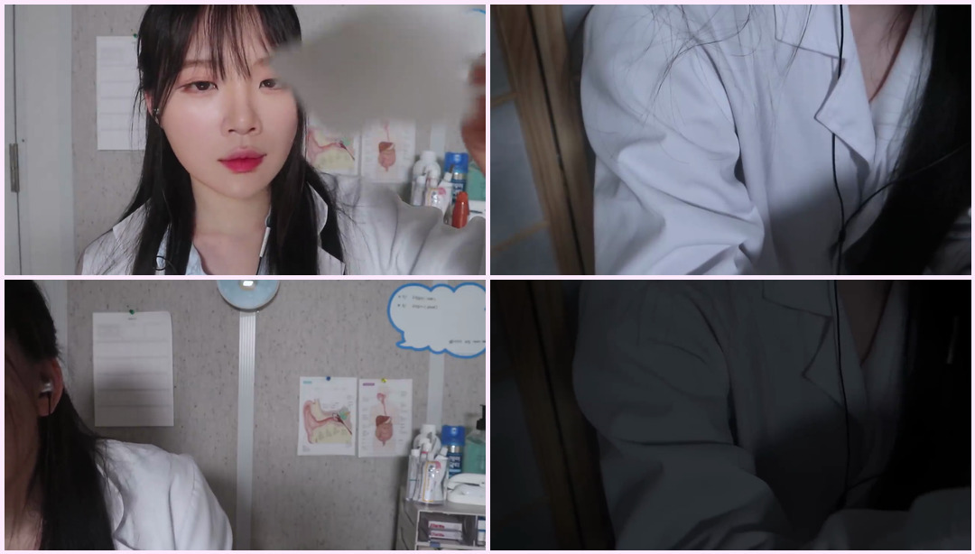 ASMR (Sub) 在学校保健室睡着了(伤口治疗情况剧) 学校护士 RP nara ASMR视频