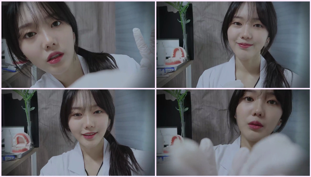ASMR | 牙科治疗角色扮演 [声音恋物癖] | 치아 치료 상황극 | 牙医角色扮演 -- 女护士Asmr ASMR视频