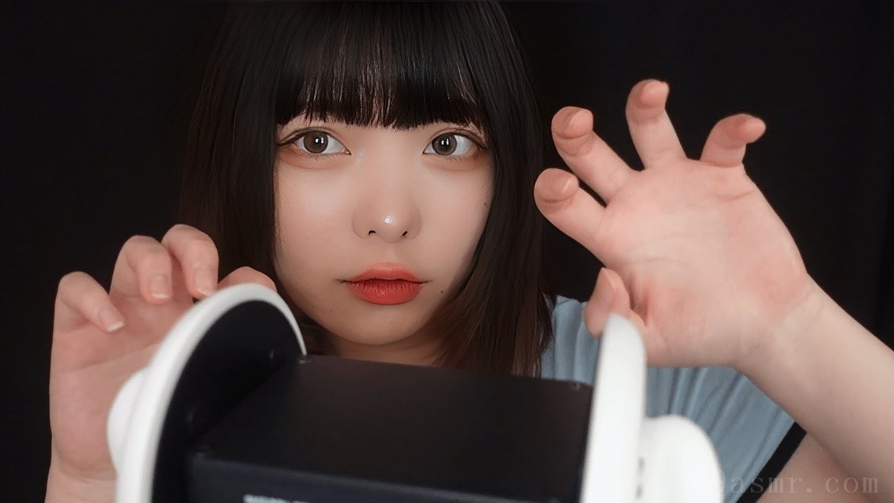 [ASMR] 耳语发痒的拟声词。搔痒，搔痒，手部动作 [日本 ASMR] --