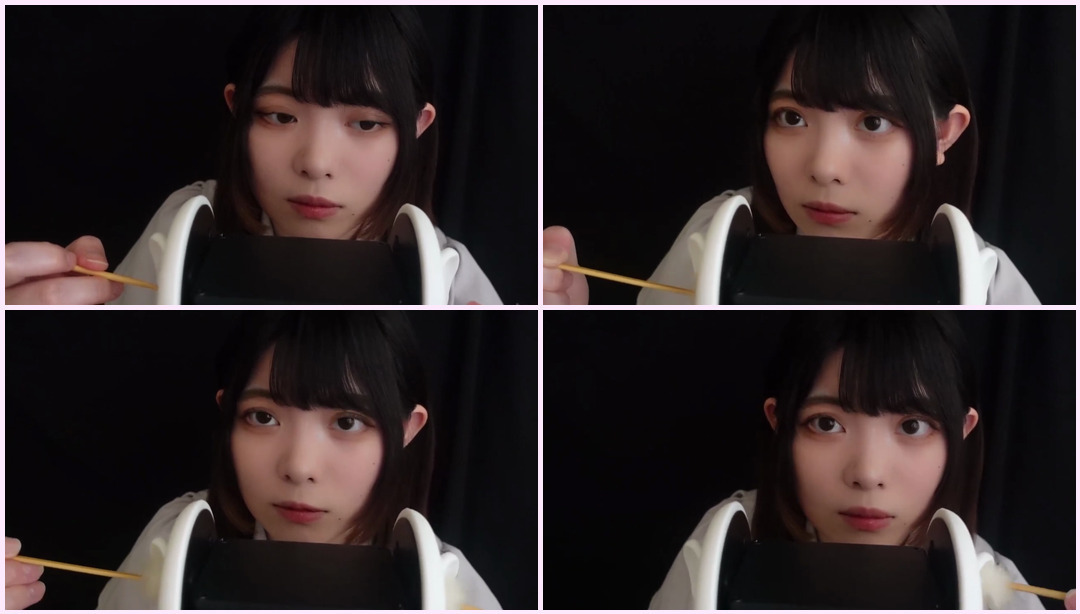 [ASMR] 梵天耳塞。凝视时轻轻而仔细地清洁。让你想闭上眼睛的声音[日本ASMR] [耳朵清洁]-- 木风 ASMR视频