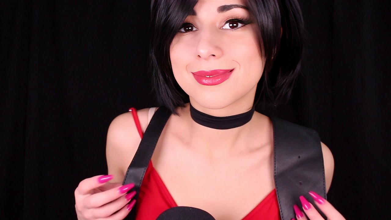 ASMR 衣服刮花和织物声音 Ada Wong Cosplay