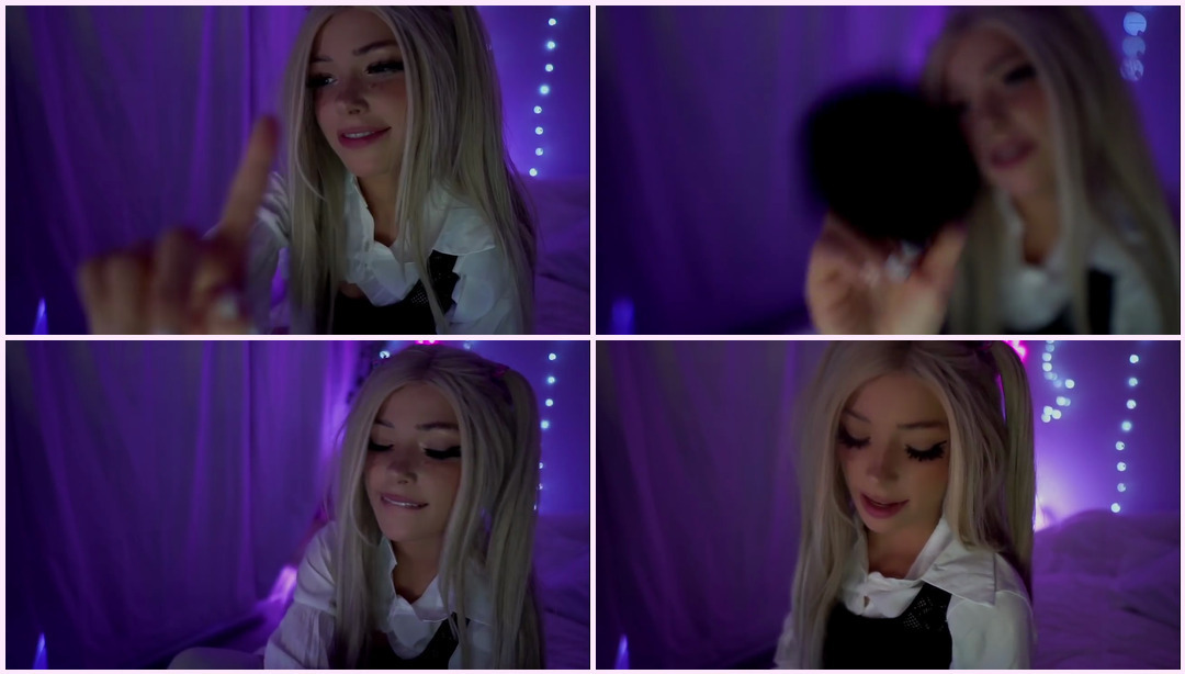 水疗学生角色扮演asmr |放松水疗面部|手部按摩|刺痛呵护 |脸部触摸 |灵气 DOLLBLUSH ASMR视频