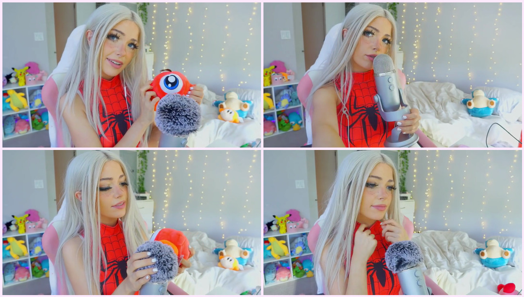 书呆子女孩asmr |织物触感| 高分辨率照片| CLIPARTO睡眠触发词|口音|角色扮演 |奇迹角色扮演 Cosplay ASMR视频