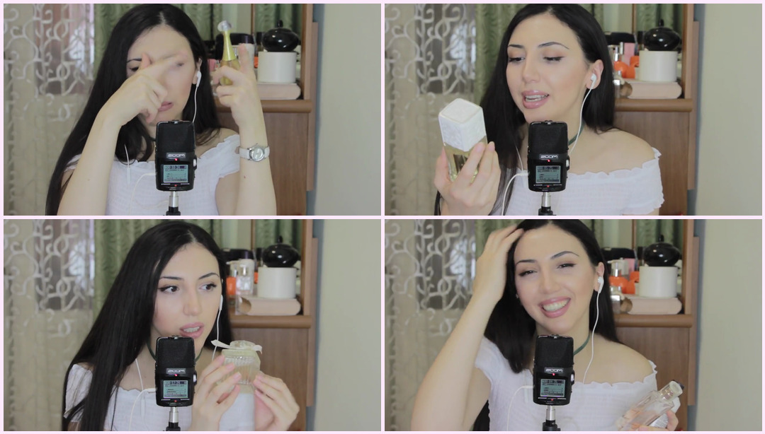 ASMR Perfumes to Relax ~ ASMR French / Français Whisper Miss ASMR视频