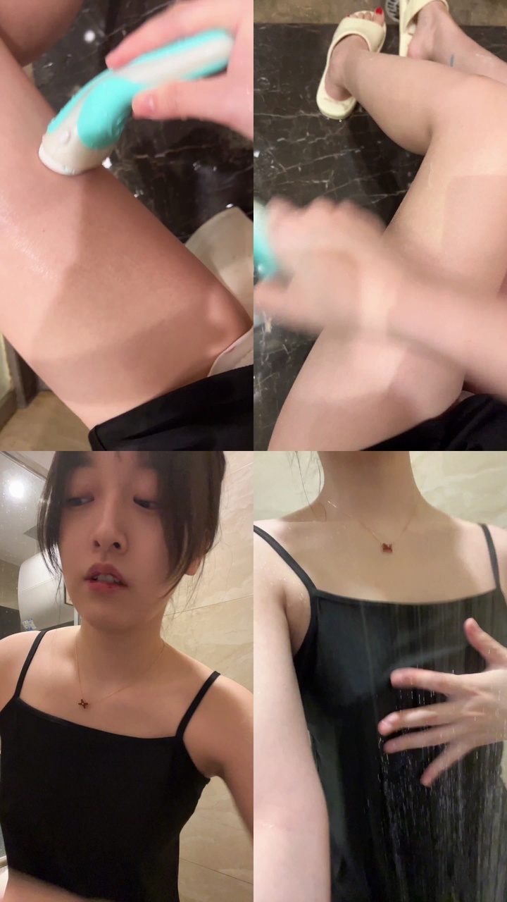 灵性饱满的欢欢ASMR-（5）拍新写真前的脱毛&i洗澡 国内Asmr ASMR视频